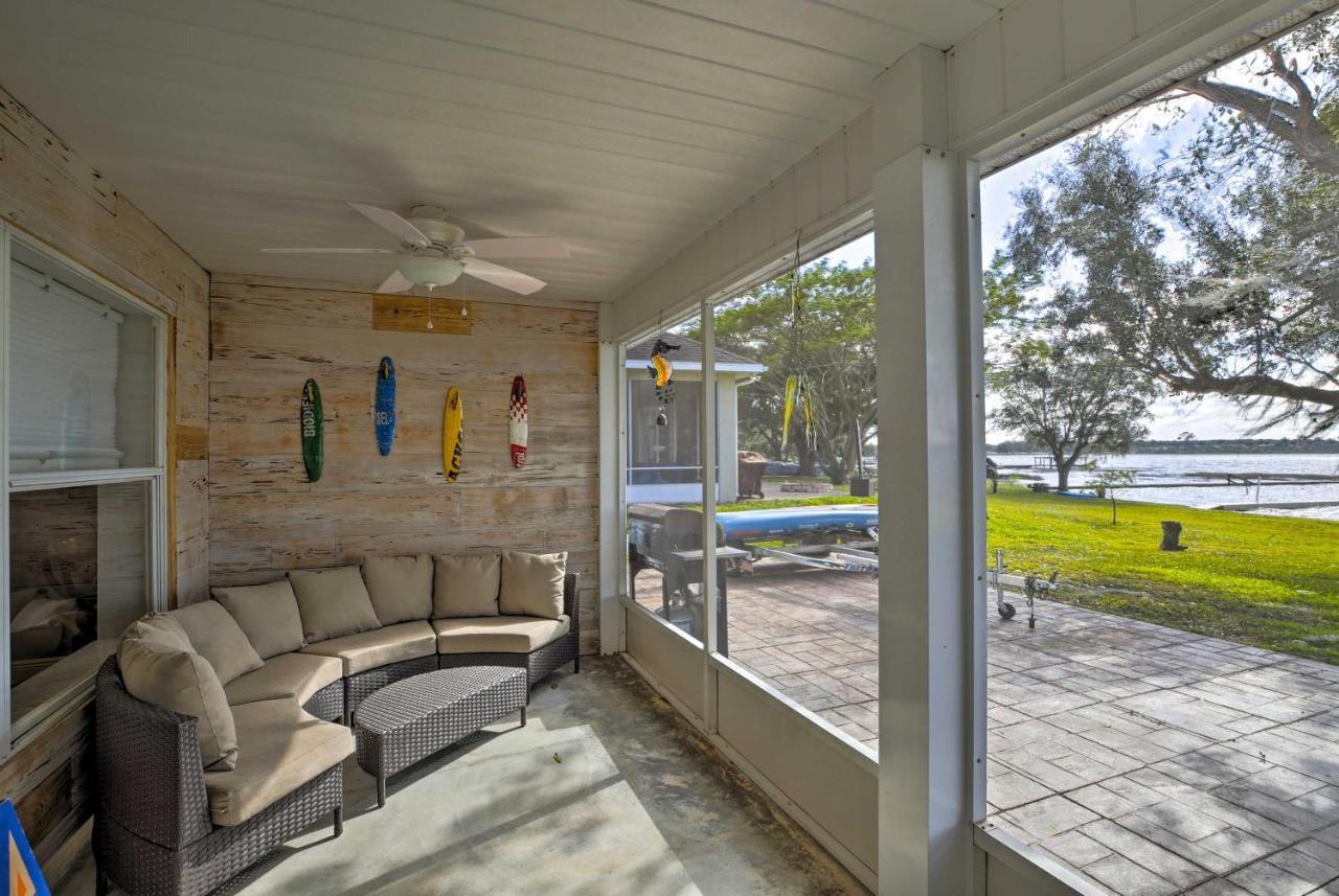 Waterfront Lake Placid Home With Dock And Fire Pit Exterior foto
